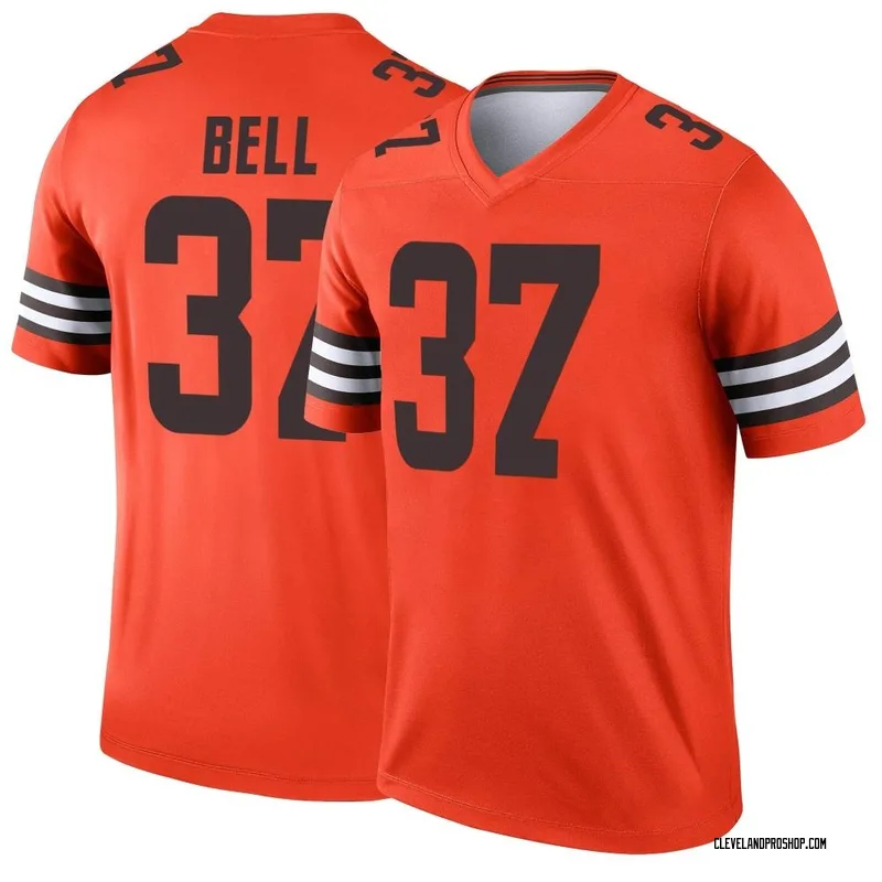 Men's Nike David Bell Brown Cleveland Browns Game Jersey