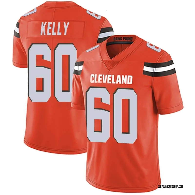 Devin Asiasi Men's Nike White Cleveland Browns 1946 Collection Alternate Custom Jersey Size: Large