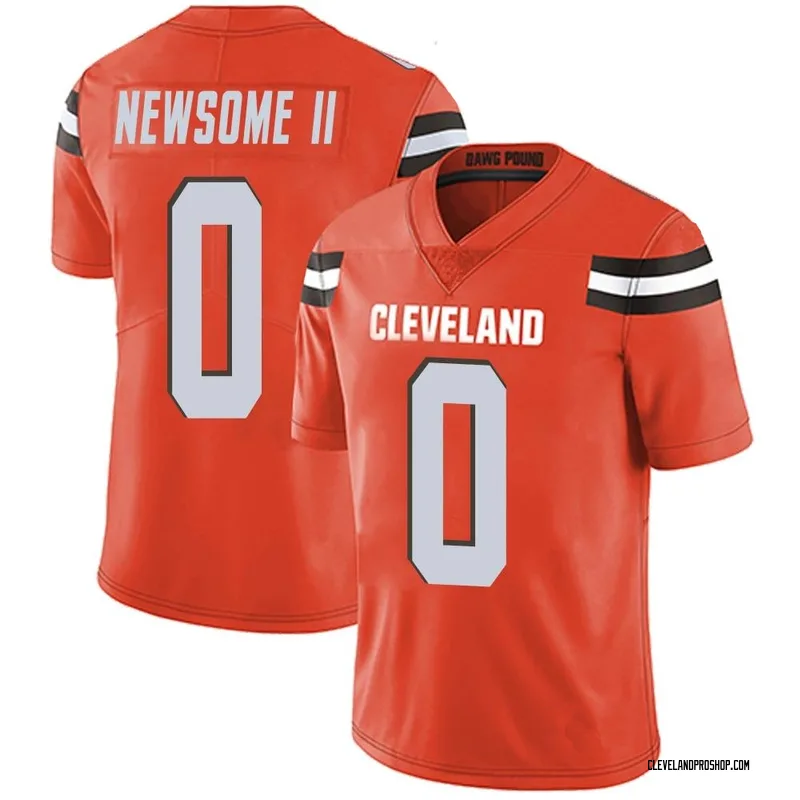 Cleveland Browns Greg Newsome II Youth Home Game Brown Nike Football Jersey