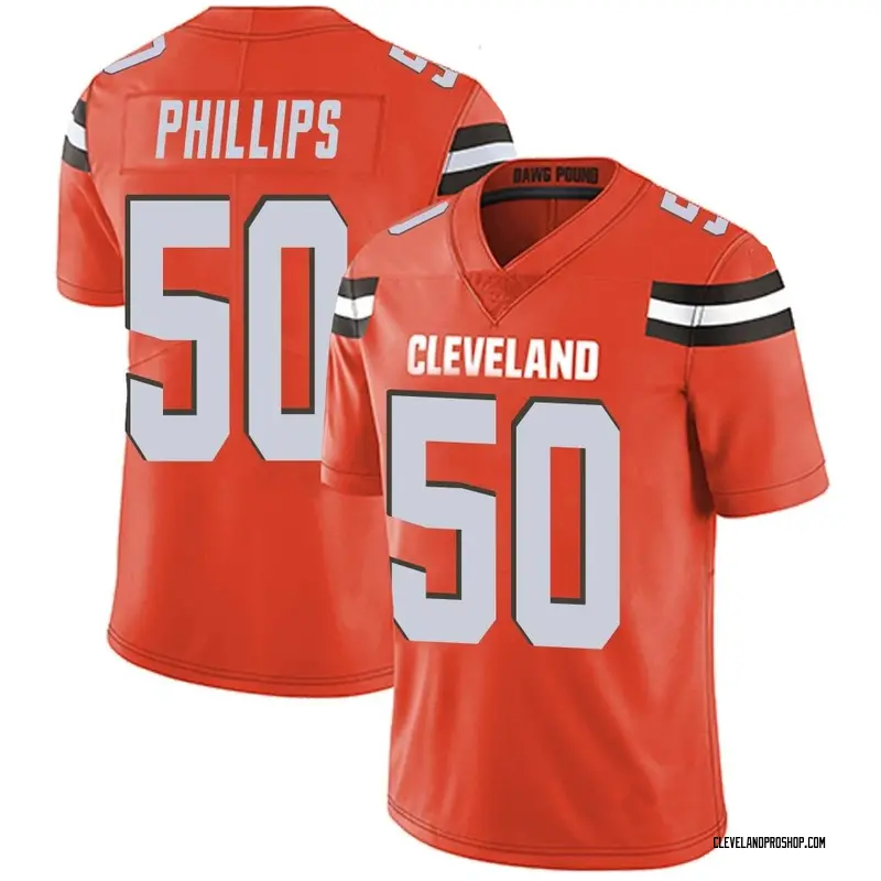 Orange Men's Jacob Phillips Cleveland Browns Limited Alternate Vapor  Untouchable Jersey