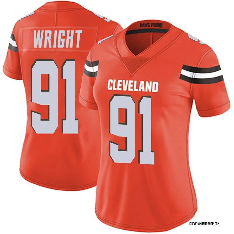 Brown Women's Alex Wright Cleveland Browns Limited Team Color