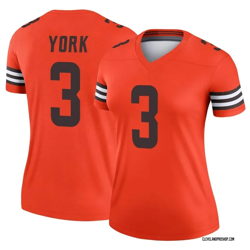 Women's Nike Cade York Brown Cleveland Browns Game Player Jersey