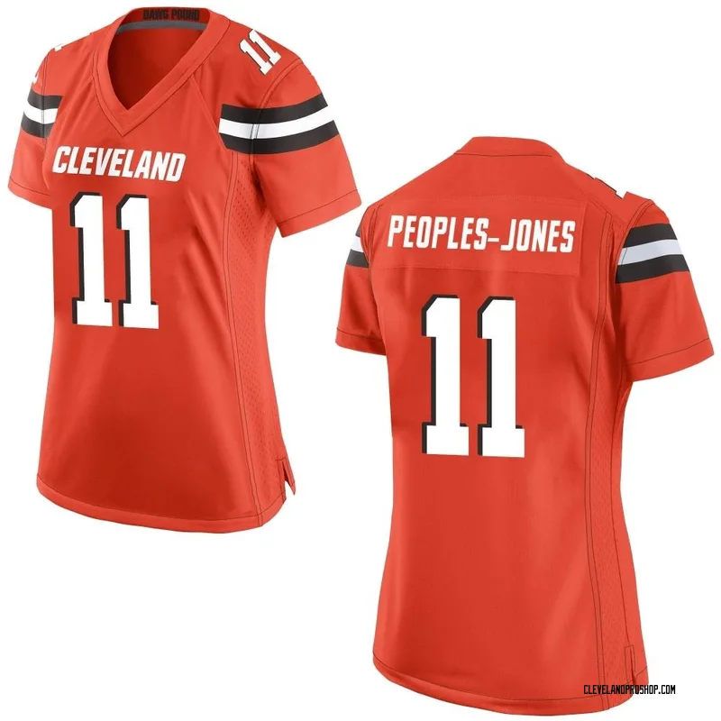 Men's Cleveland Browns Donovan Peoples-Jones Nike Brown Team Game Jersey