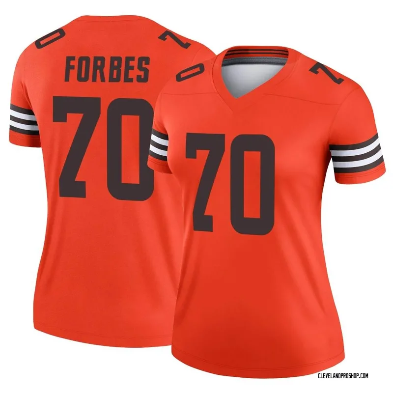 Lids Drew Forbes Cleveland Browns Fanatics Authentic Game-Used #70 White  Jersey vs. Pittsburgh Steelers on January 8, 2023