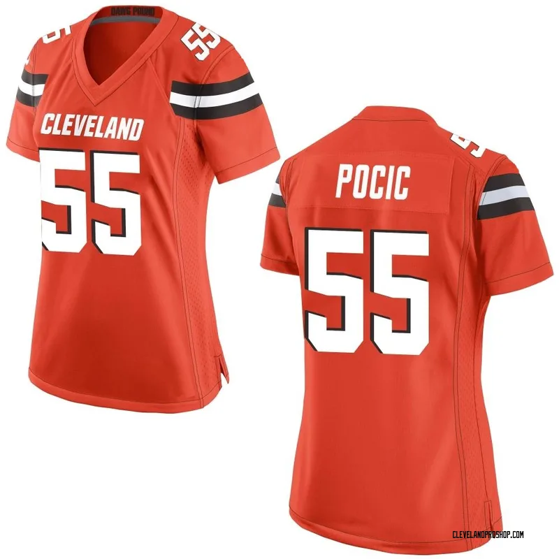 Ethan Pocic Cleveland Browns Nike Women's Game Jersey - Brown