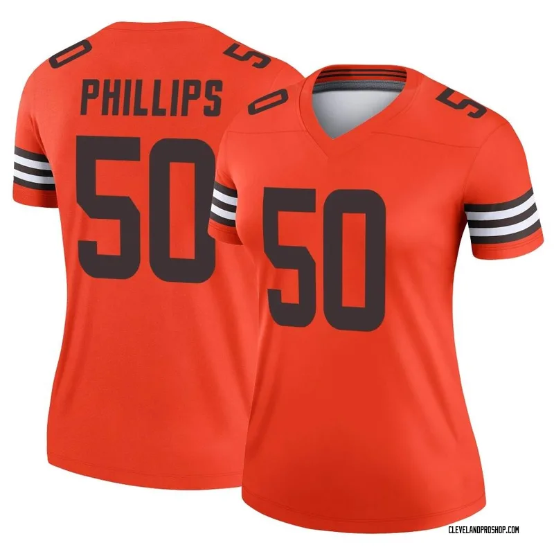 Cleveland Browns Jacob Phillips White Vapor Limited Jersey - Bluefink