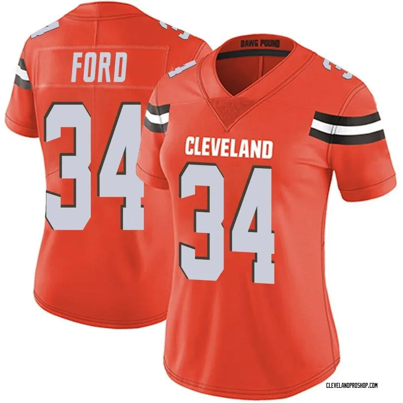 Jerome Ford Signed Cleveland Browns Orange Football Jersey (JSA