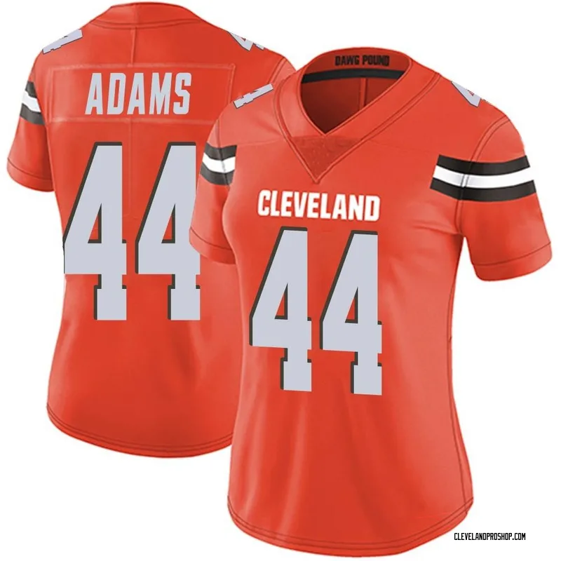 Orange Women's Matthew Adams Cleveland Browns Game Alternate Jersey