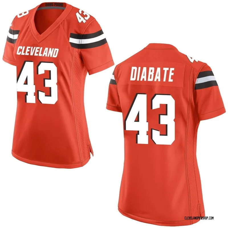 Brown Women's Mohamoud Diabate Cleveland Browns Legend Color Rush