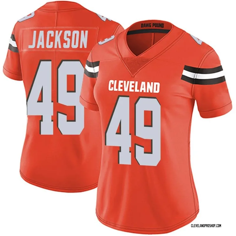 Orange Women's Storey Jackson Cleveland Browns Limited Alternate Vapor  Untouchable Jersey