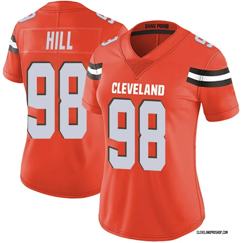 Brown Men's Trysten Hill Cleveland Browns Legend Color Rush Jersey