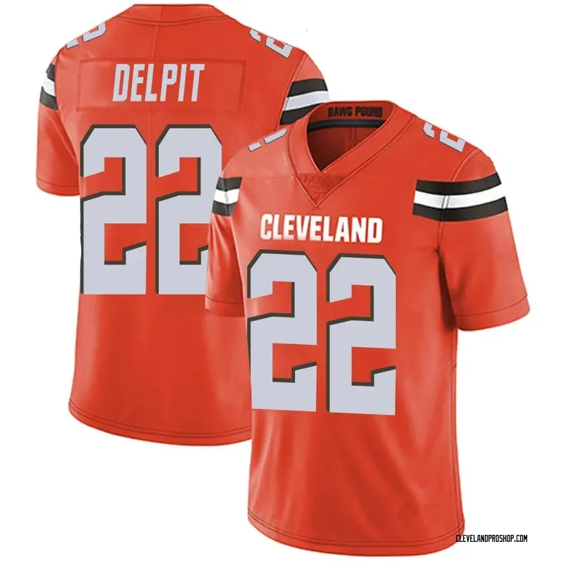 Orange Youth Grant Delpit Cleveland Browns Limited Alternate Vapor  Untouchable Jersey