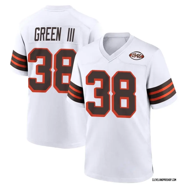 White Men's A.J. Green III Cleveland Browns Game 1946 Collection Alternate  Jersey