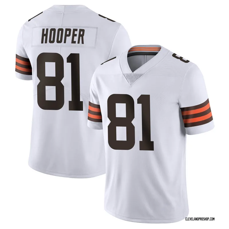 White Men's Austin Hooper Cleveland Browns Limited Vapor Untouchable Jersey