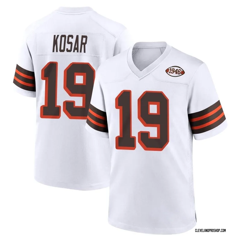 : Bernie Kosar Jersey #19 Cleveland Custom Stitched Brown Football  Various Sizes New No Brand/Logos Size M : Everything Else