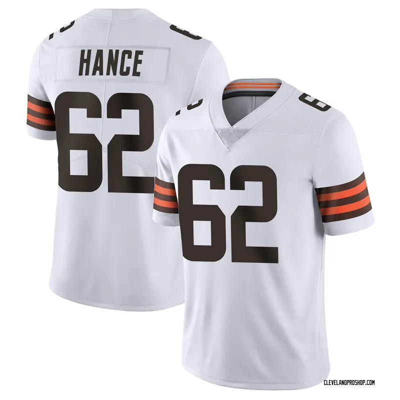 White Men's David Njoku Cleveland Browns Limited Vapor 1946 Collection Alternate  Jersey