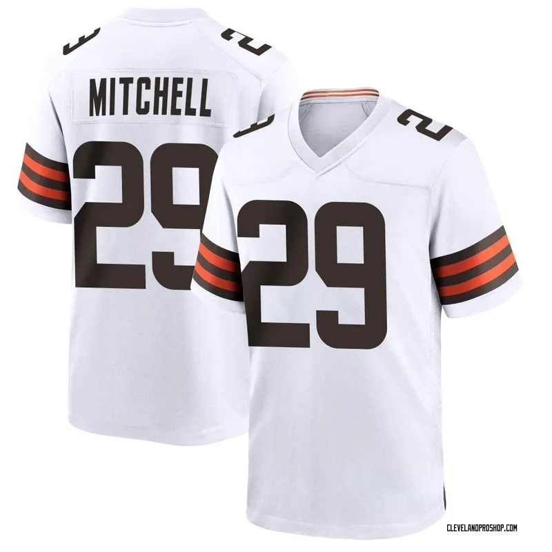 Men's Cleveland Browns Historic Logo Jordan Cameron Nike Brown Elite Jersey