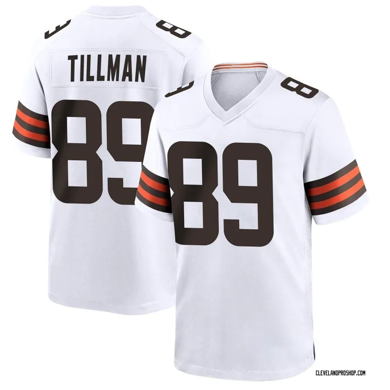 Cedric Tillman Men's Nike White Cleveland Browns Custom Game Jersey