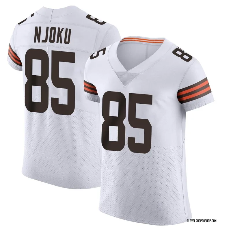 Men's Nike Jeremiah Owusu-Koramoah White Cleveland Browns Vapor Limited  Jersey