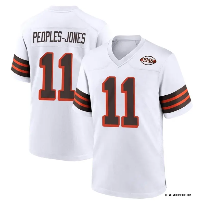 White Men's Donovan Peoples-Jones Cleveland Browns Game 1946 Collection  Alternate Jersey