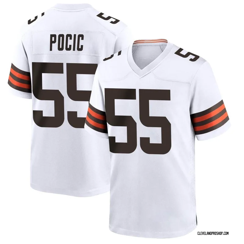 Lids Ethan Pocic Cleveland Browns Fanatics Authentic Game-Used #55 Brown  Jersey vs. New Orleans Saints on December 24, 2022