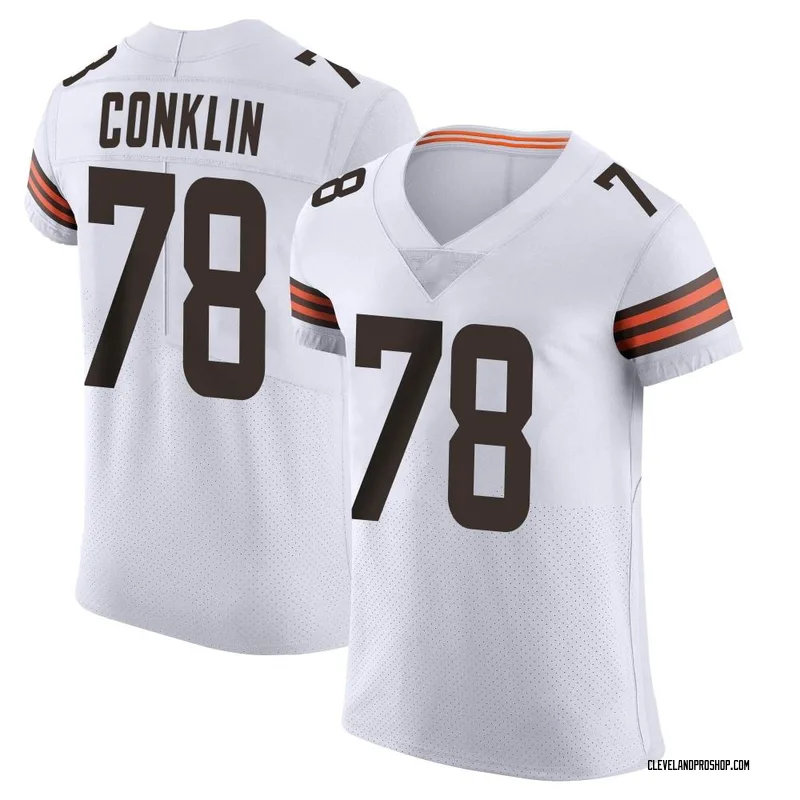 Jack Conklin Signed Custom Brown Jersey — TSE Cleveland