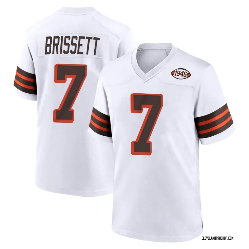 Lids Jacoby Brissett Cleveland Browns Fanatics Authentic Game-Used #7 White  Jersey vs. Baltimore Ravens on October 23, 2022