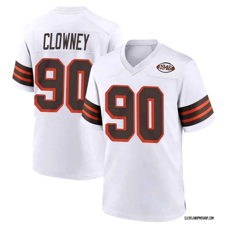 Men's Cleveland Browns Deshaun Watson Nike White Alternate Game Jersey