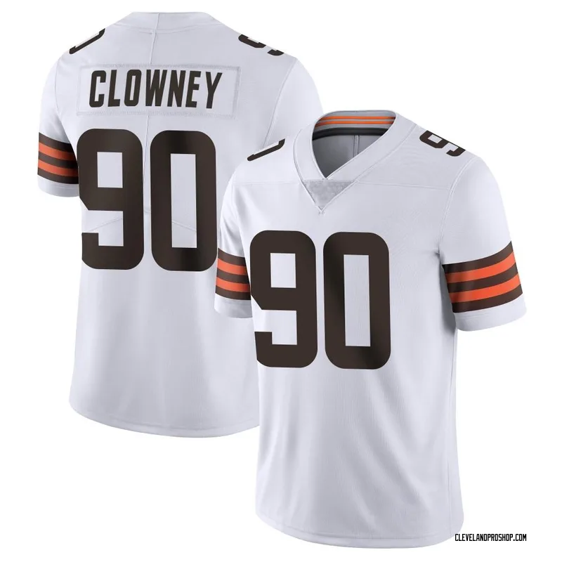 Jadeveon Clowney Cleveland Browns Game-Used #90 Brown Jersey vs