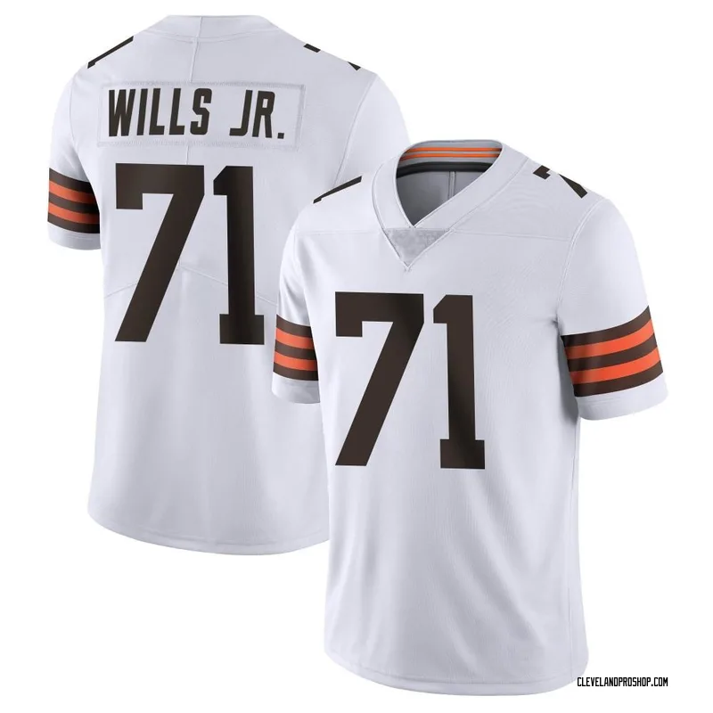 NFL_Jerseys Jersey Cleveland''Browns''Men #71 Jedrick Wills 13 Odell  Beckham Jr 85 David Njoku''NFL'' Custom Color Rush Limited Jersey 