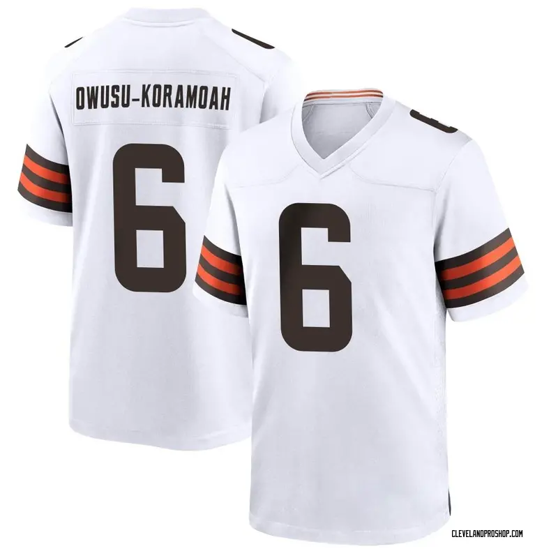 White Men's Amari Cooper Cleveland Browns Game Jersey