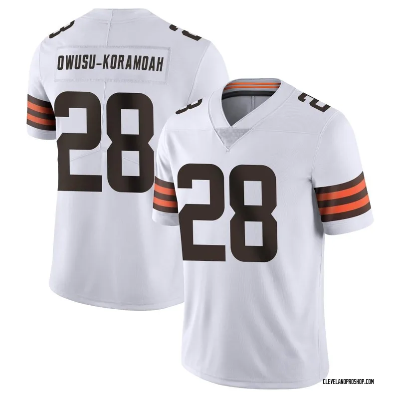 Brown Women's Jeremiah Owusu-Koramoah Cleveland Browns Limited Color Rush  Jersey