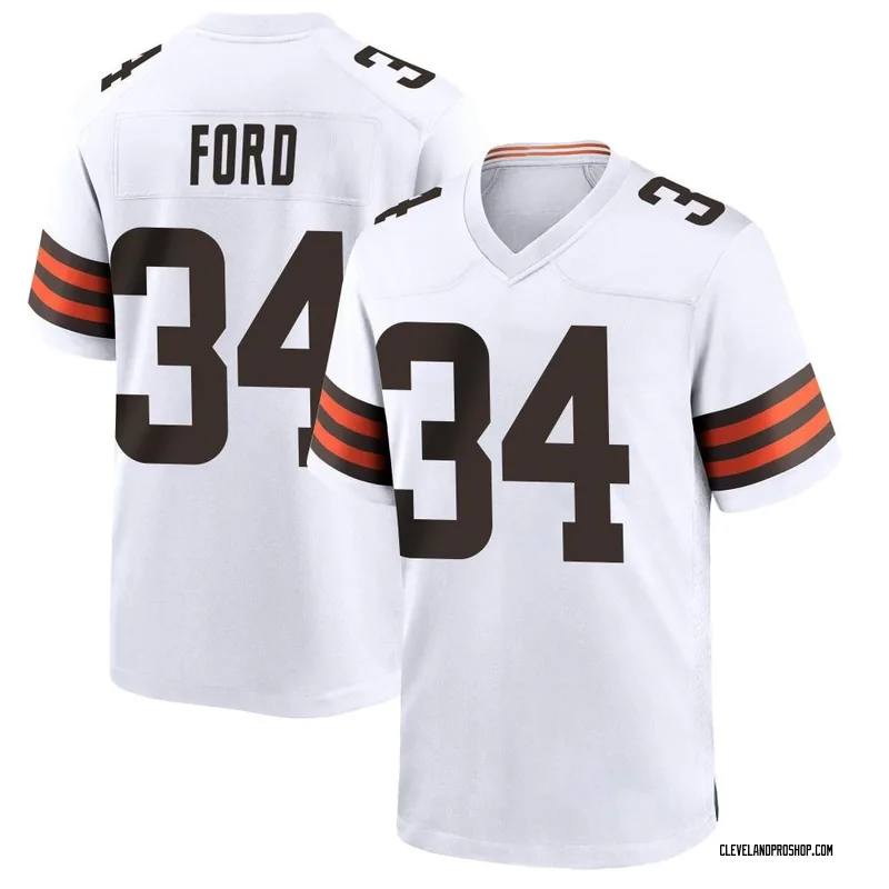 Women's Cleveland Browns Jerome Ford Nike Brown Game Player Jersey