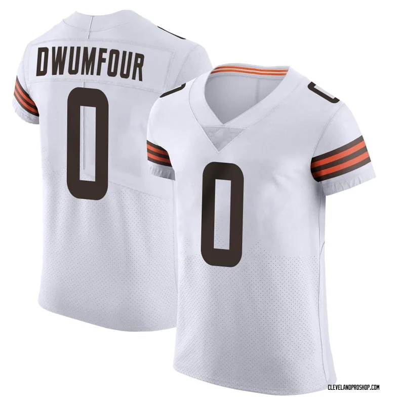 Cleveland Browns Nick Chubb White 2020 Vapor Limited Jersey - Mens