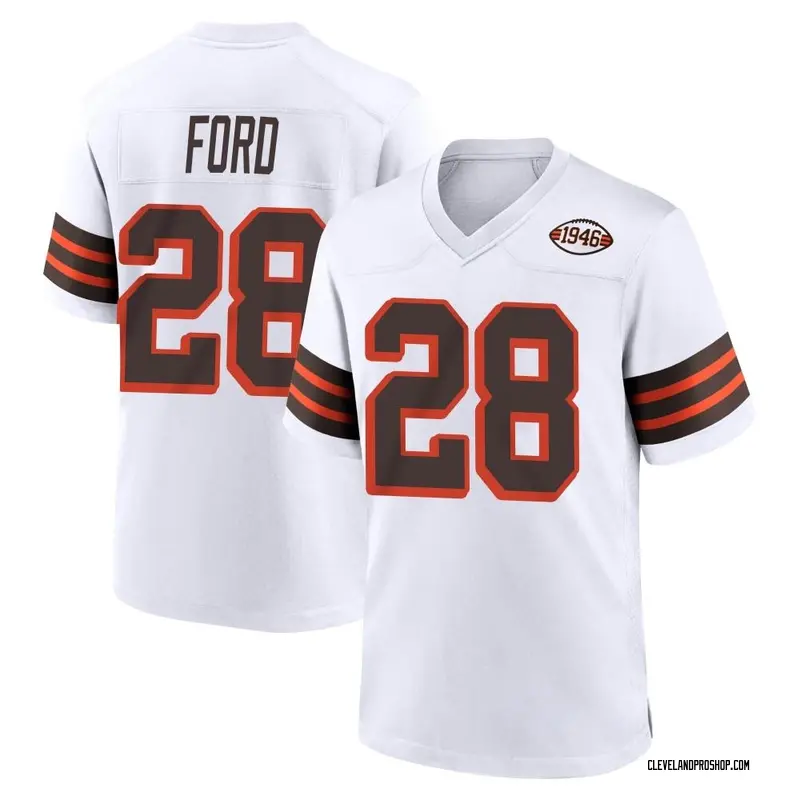 Women's Cleveland Browns Mike Ford Nike Brown Team Game Jersey