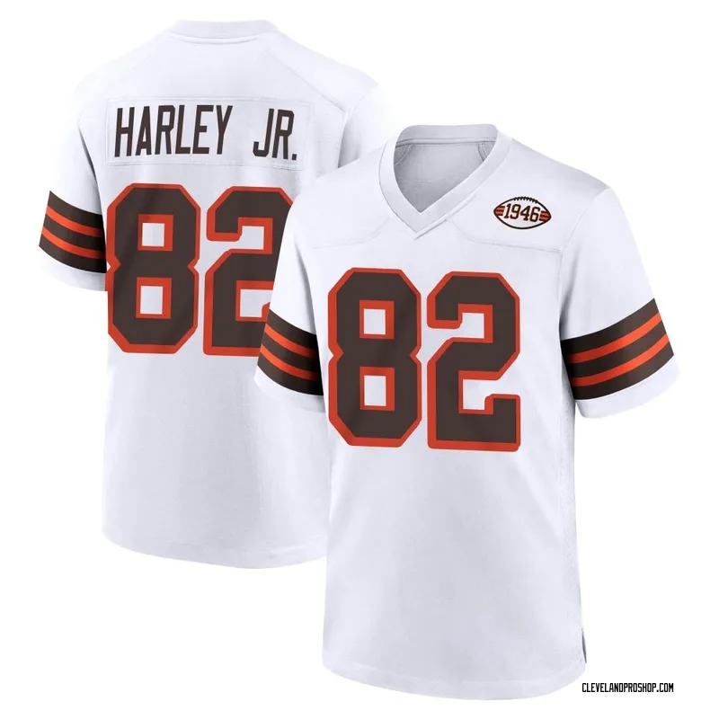 Nike Men's Nick Chubb Cleveland Browns 1946 Collection Alternate Game Jersey - White