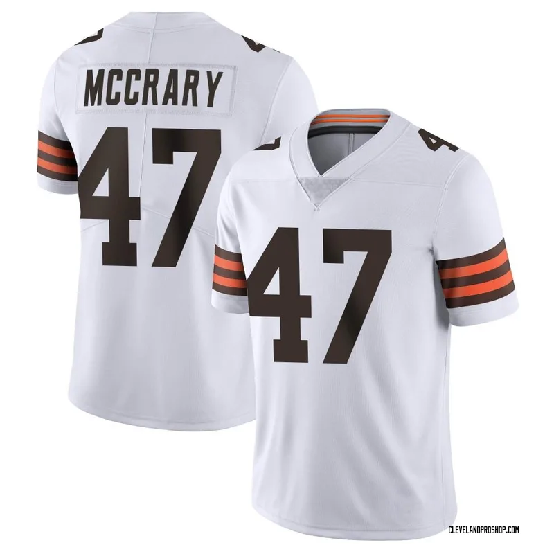 Brown Men's Nate McCrary Cleveland Browns Legend Color Rush Jersey