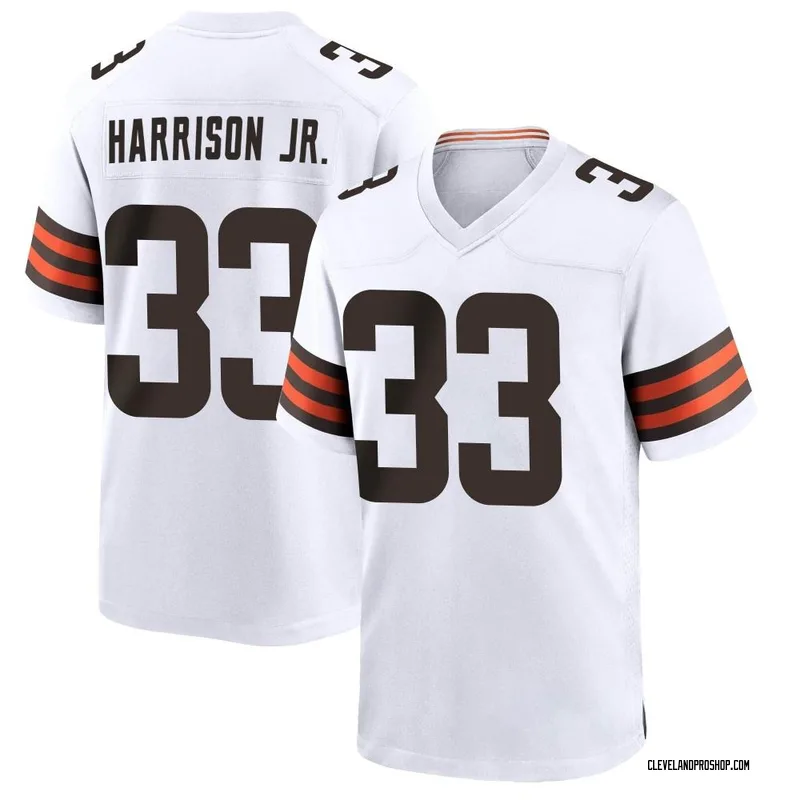 Men's Cleveland Browns Ronnie Harrison Jr. Nike Brown Game Jersey