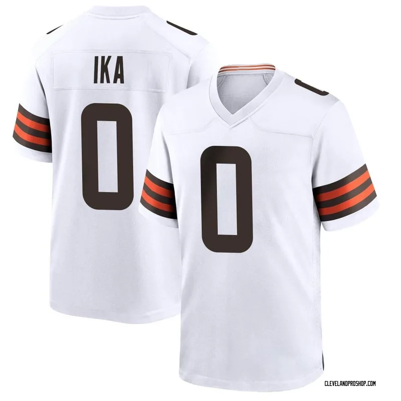 Siaki Ika Women's Nike Brown Cleveland Browns Alternate Custom Game Jersey Size: Small