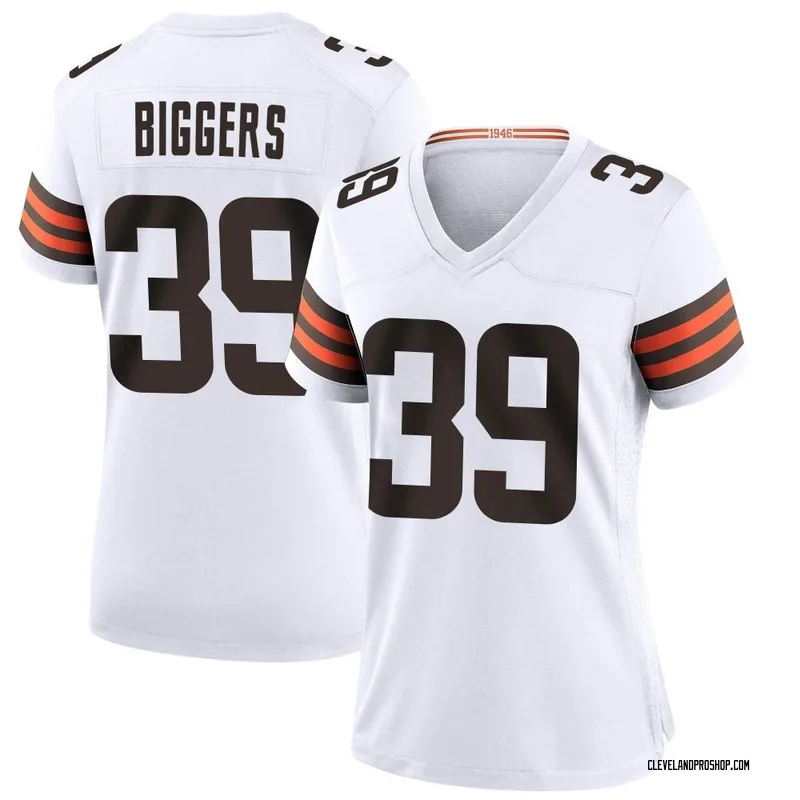 Black Women's Caleb Biggers Cleveland Browns Limited Reflective Jersey