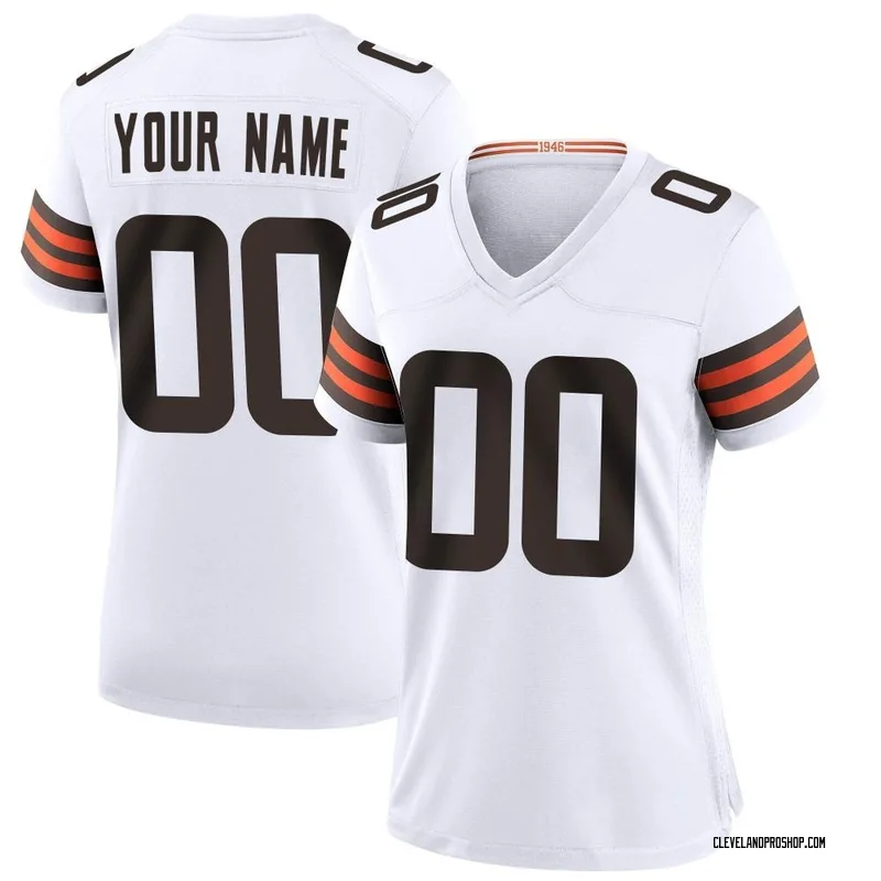 Cedric Tillman Men's Nike White Cleveland Browns Custom Game Jersey