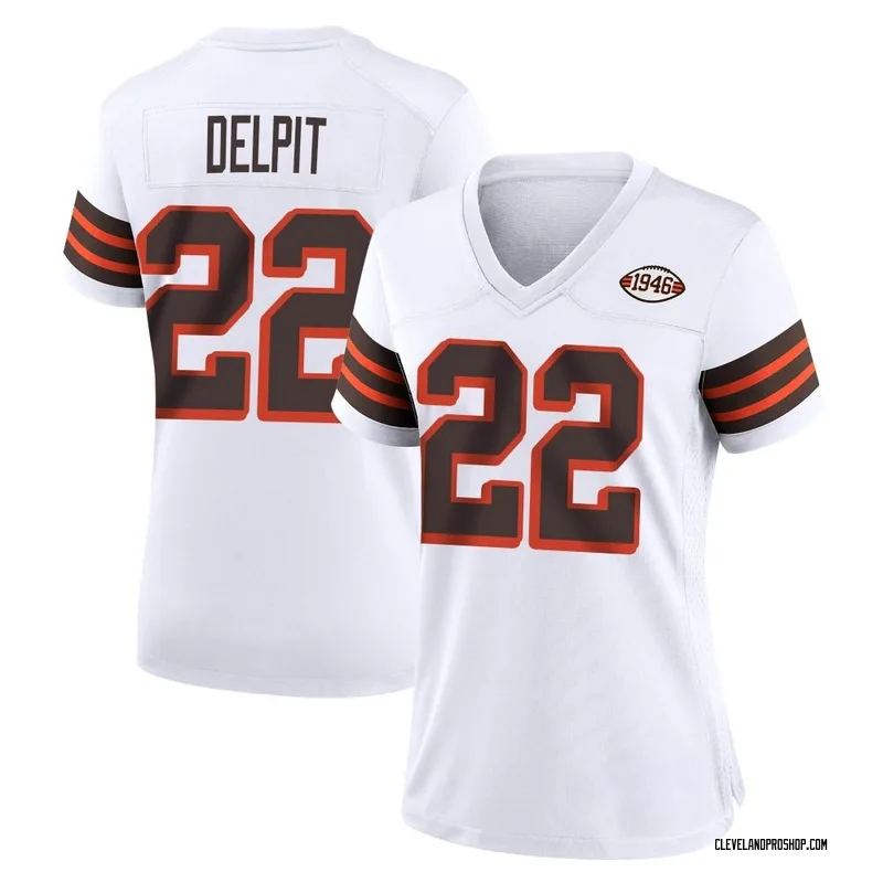 Grant Delpit Cleveland Browns Fanatics Authentic Game-Used #22 Brown Jersey  vs. New Orleans Saints on December 24, 2022