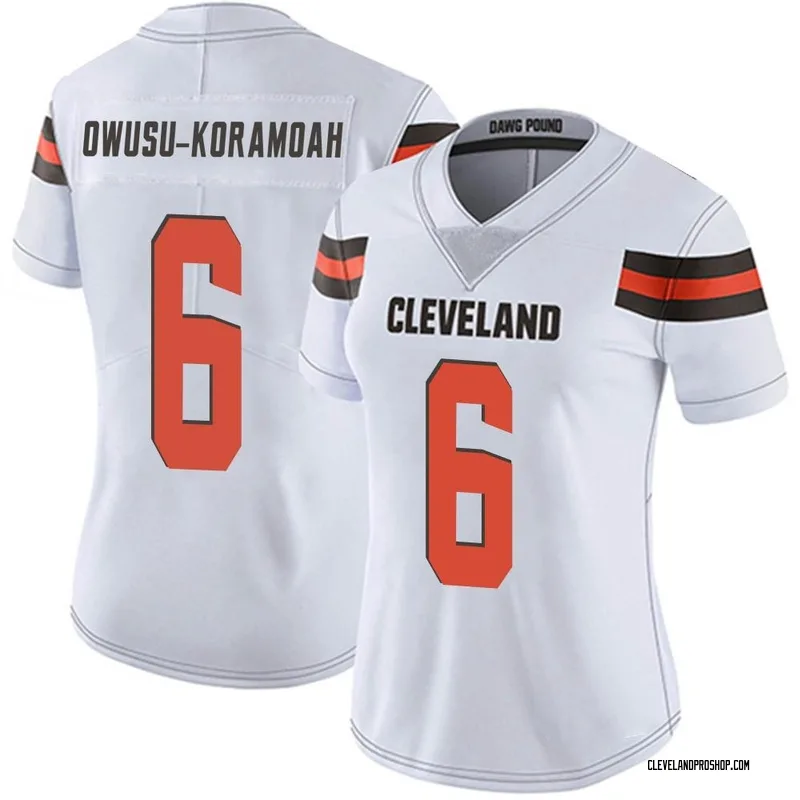 Top-selling Item] Browns Jeremiah Owusu-Koramoah 28 Vapor Limited White 3D  Unisex Jersey