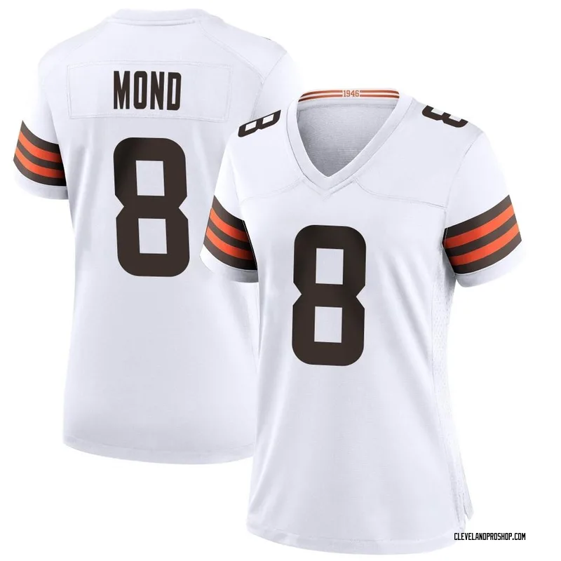 White Women's Mike Harley Jr. Cleveland Browns Game Jersey