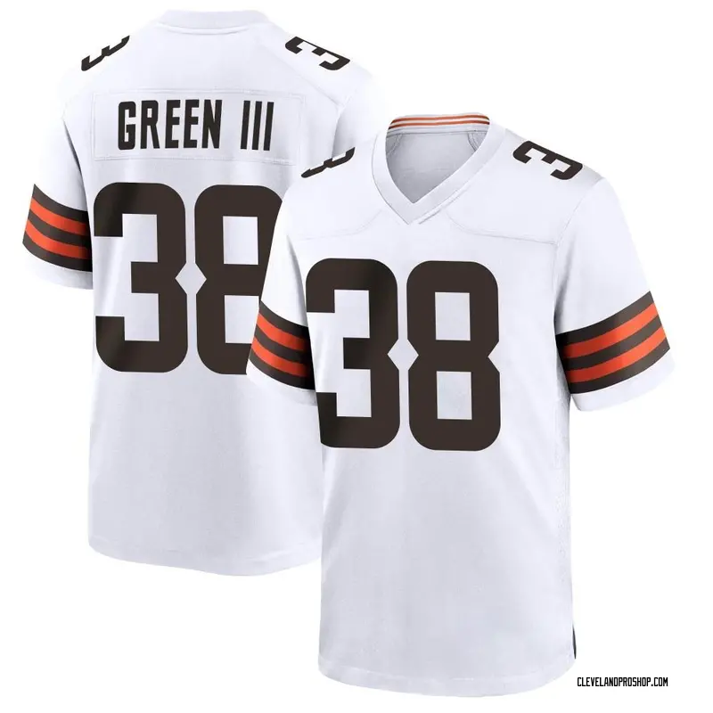 White Youth A.J. Green III Cleveland Browns Game Jersey