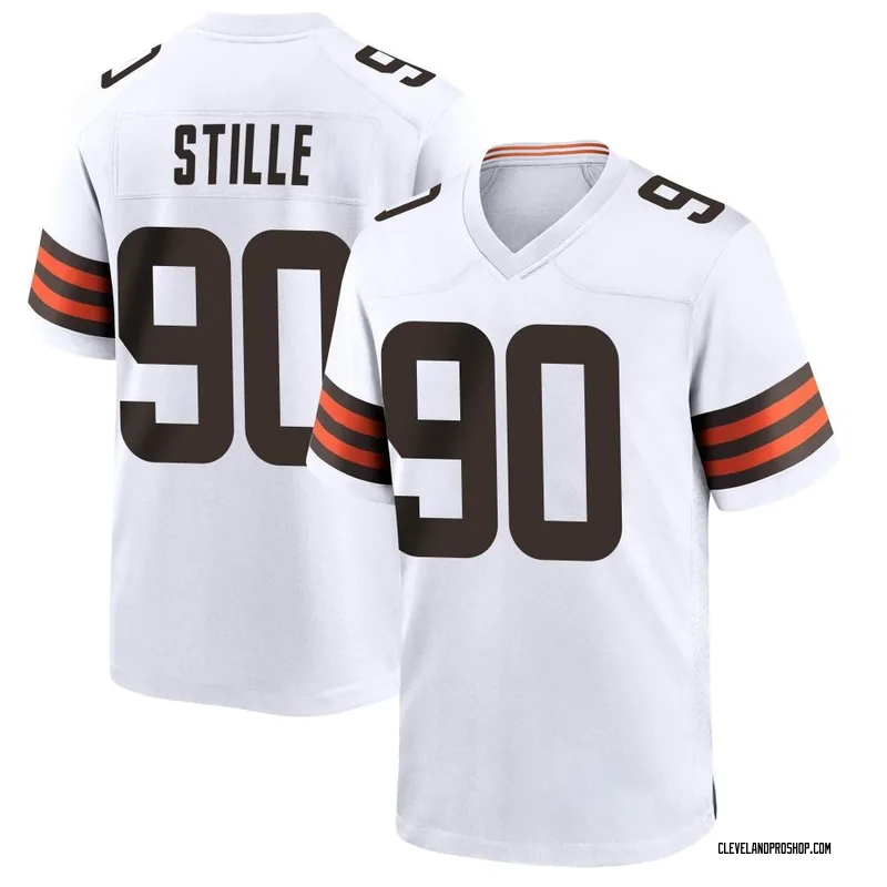 White Men's Cade York Cleveland Browns Game Jersey