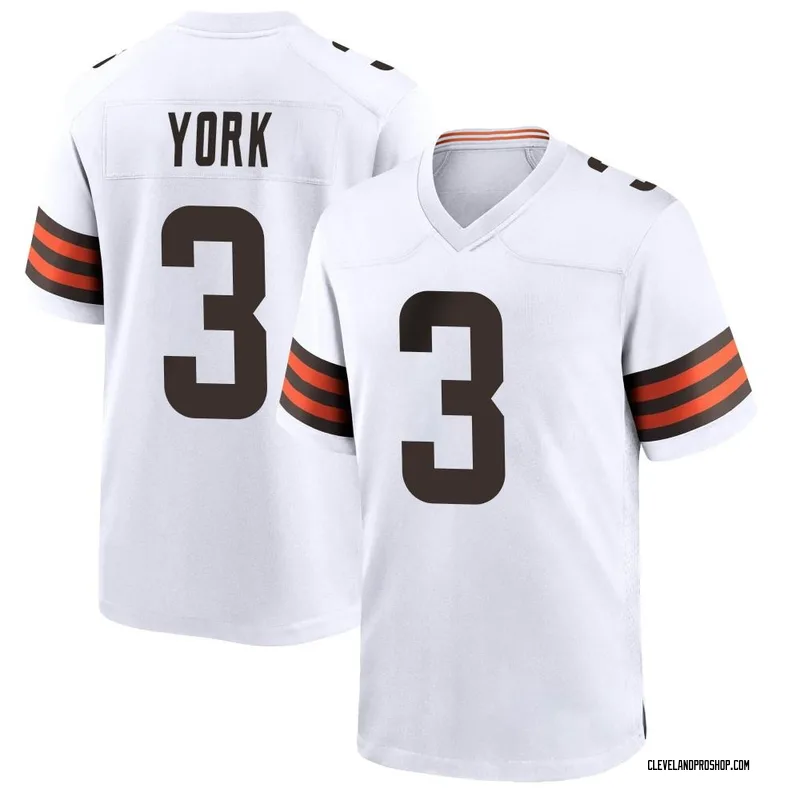 Cleveland Browns Cade York 3 White Vapor Limited Jersey - Bluefink