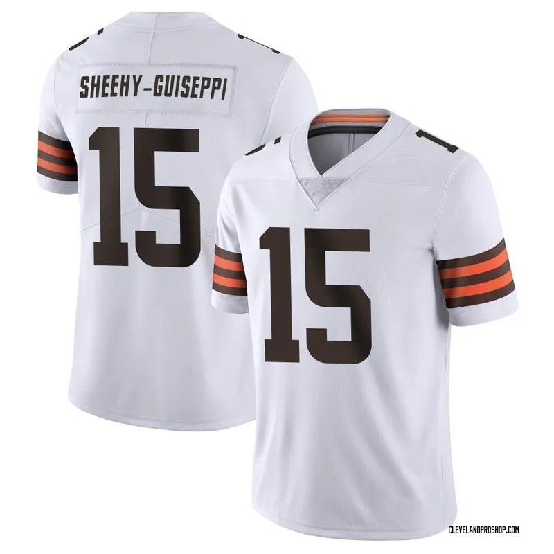 Men's Damon Sheehy-Guiseppi Cleveland Browns Vapor Jersey - Elite White -  Cleveland Store