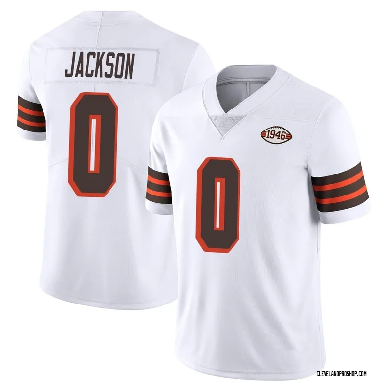 Youth Dawson Deaton Cleveland Browns Legend Inverted Silver Jersey