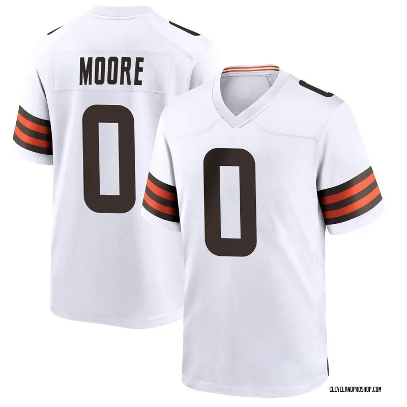 White Youth Isaac Rochell Cleveland Browns Game Jersey